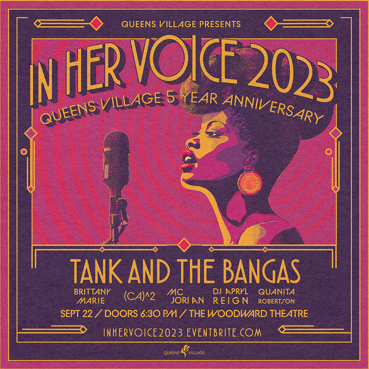In Her Voice with Tank and the Bangas presented by Queens Village