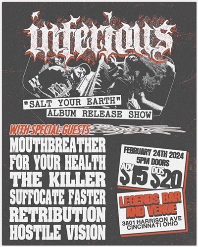 Inferious (Record Release) w/ Suffocate Faster, Mouthbreather, The Killer + more