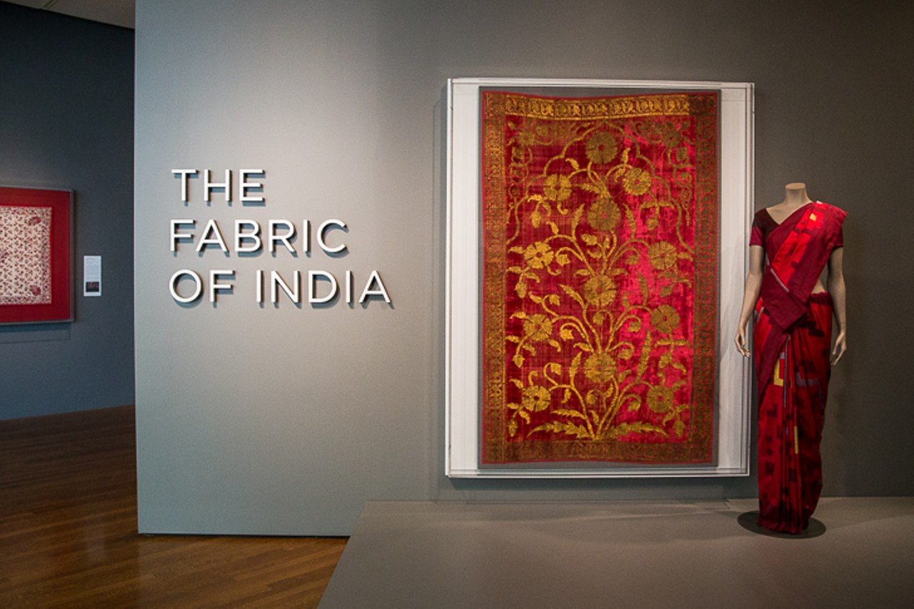 "The Fabric of India" exhibit at the Cincinnati Art Museum