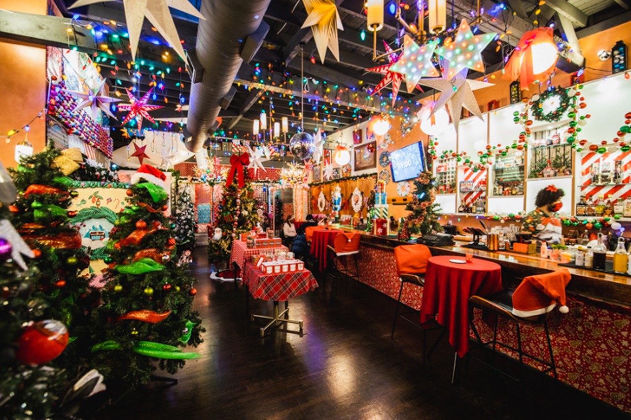 Inside Festive-as-Heck Miracle Holiday Bar Pop-Up at Pleasant Ridge's Overlook Lodge