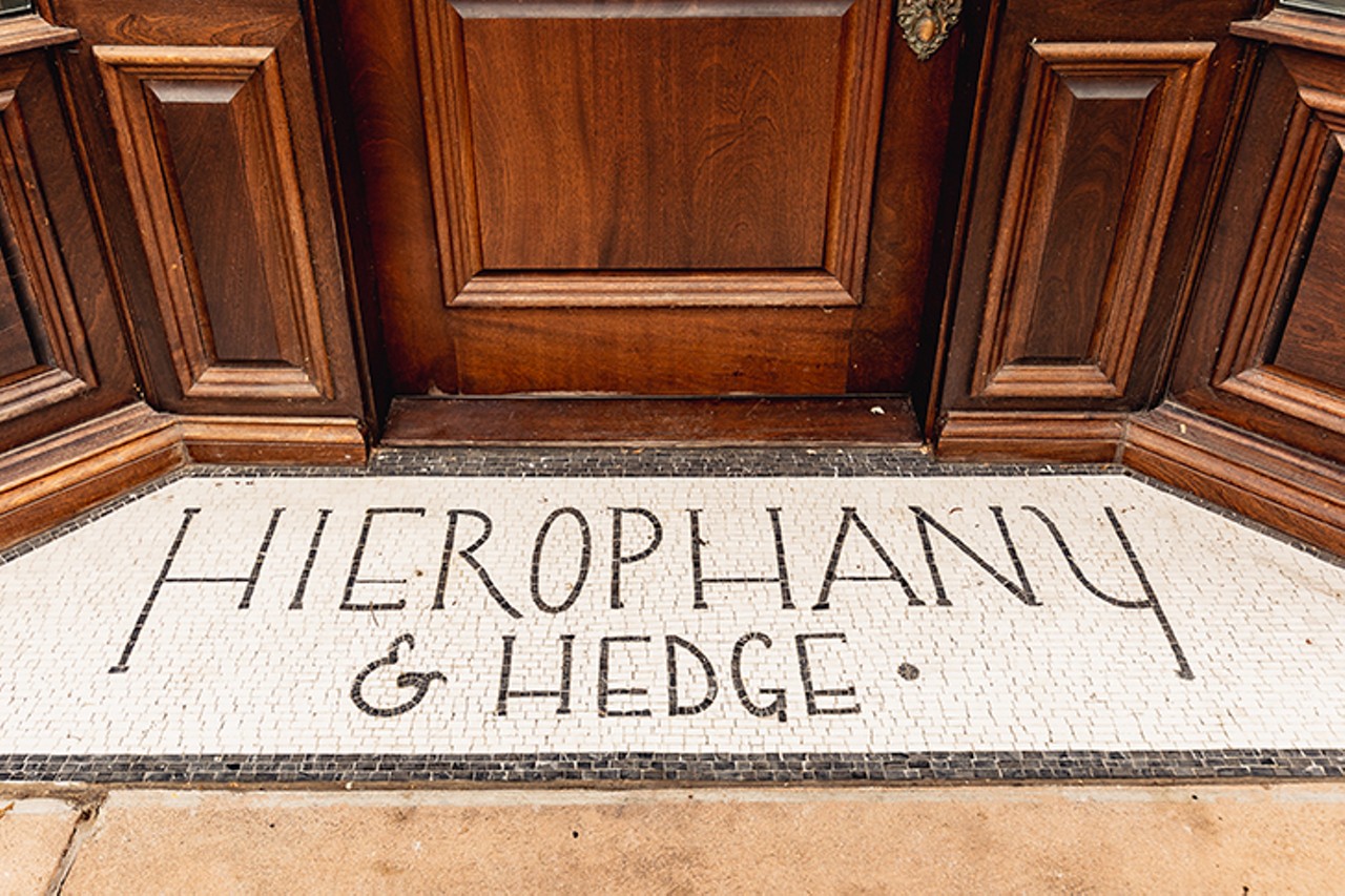 Hierophany & Hedge tiled entryway