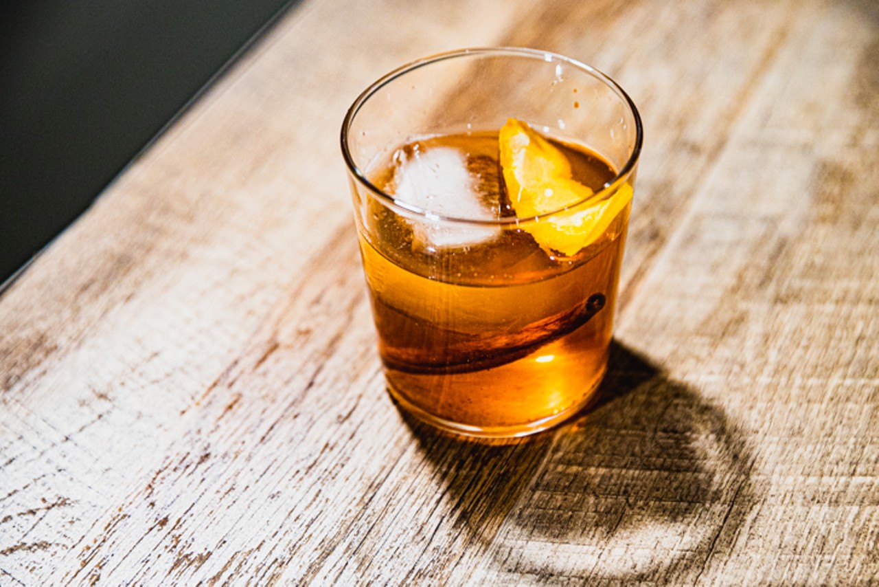 Spiced old fashioned