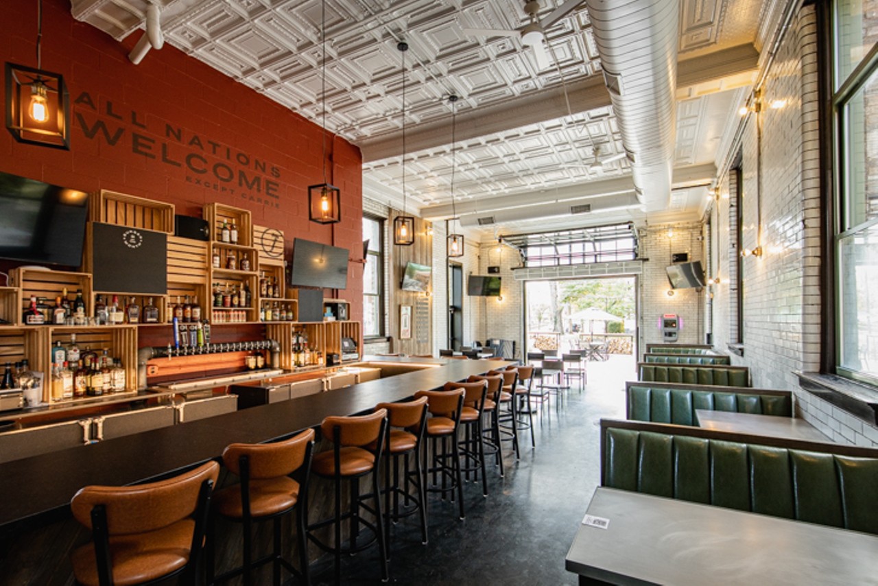 Inside Nation Kitchen & Bar's Westwood Location, Tucked Inside a Historic Firehouse