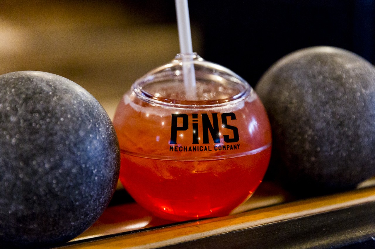 Pins Mechanical Company's The Baller cocktail