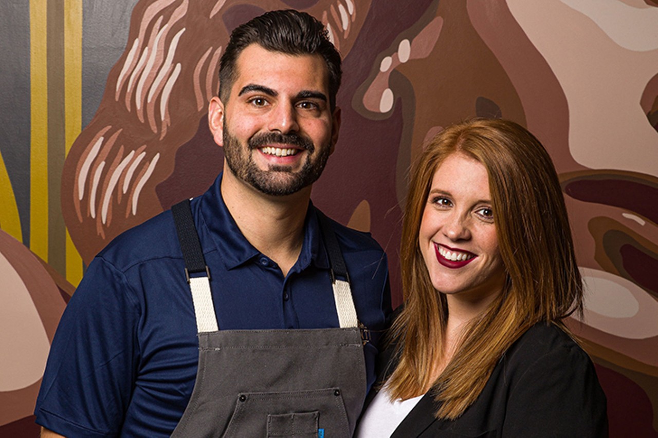 Co-owners chef Anthony Sitek and Haley Sitek