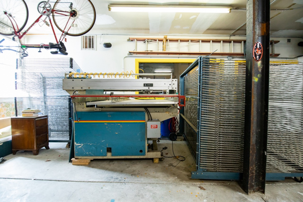 Screen-printing studio