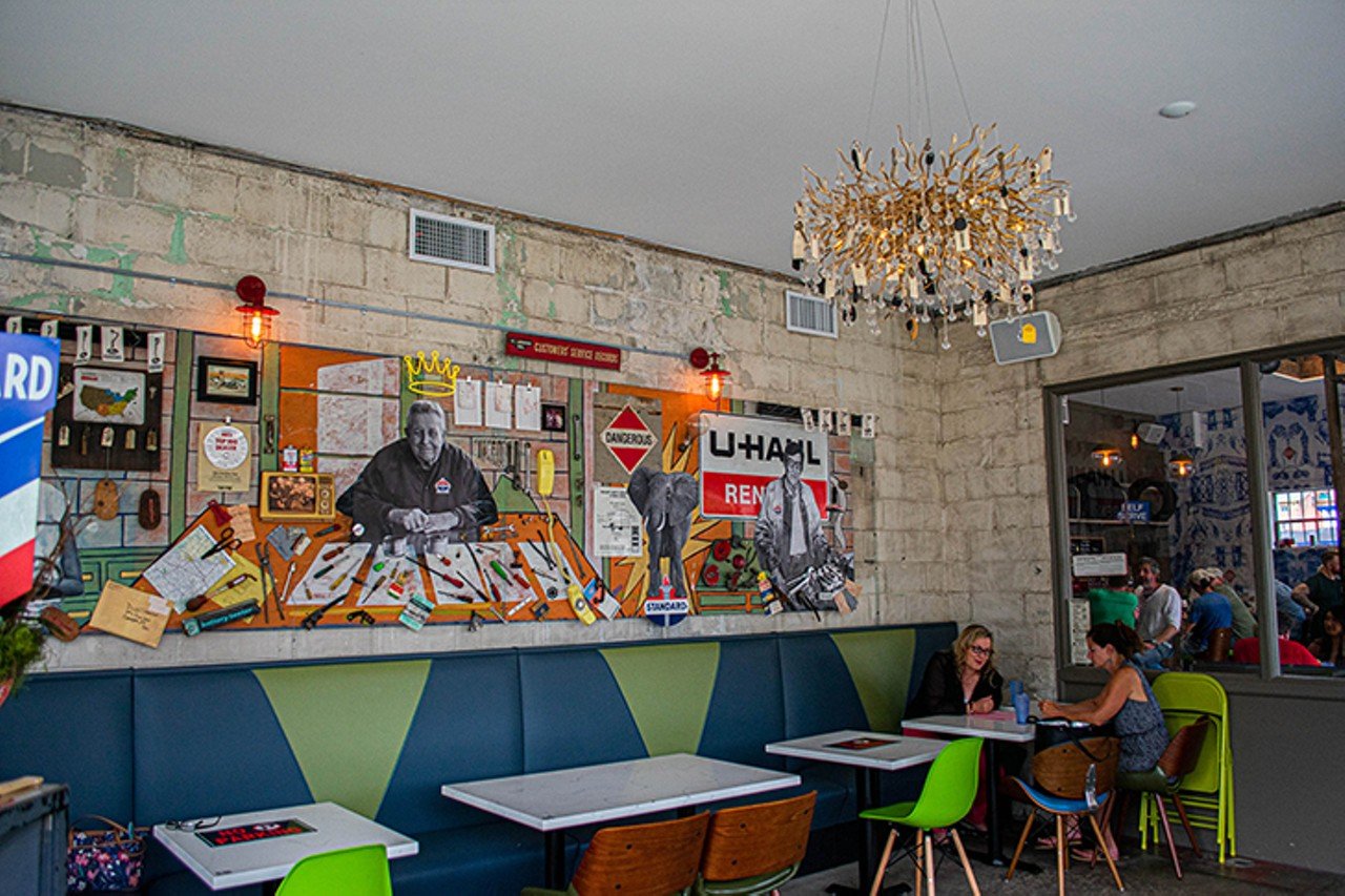Inside The Standard, An Old Filling Station-Turned Vibrant New Covington Restaurant
