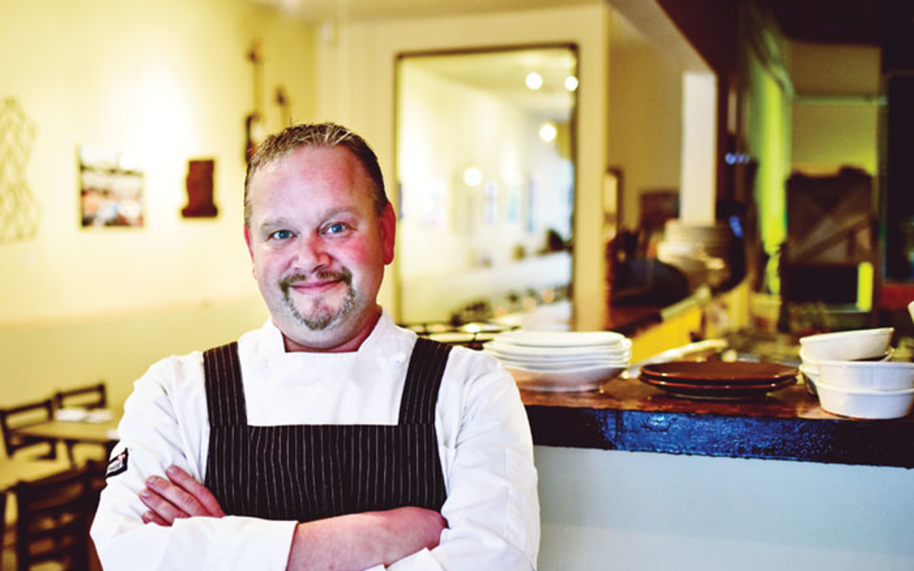 Chef Baron Shirley combines art and globally inspired cuisine at Inspirado.