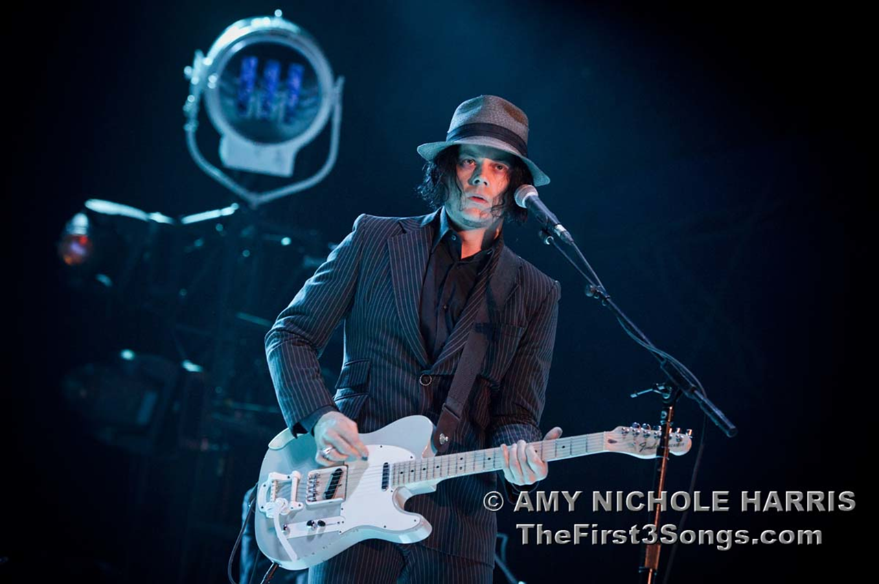 Jack White performs at Voodoo Festival in NOLA