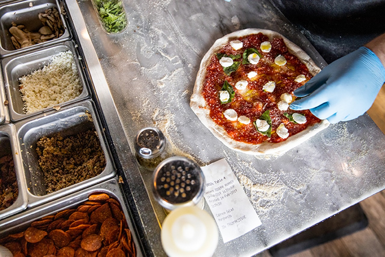 Nunner's pizza is certified by Vera Pizza Napoletana, a group of Italian pizza makers who ensure anyone that claims they&#146;re making Neapolitan-style pizza is doing so authentically. 
Photo: Hailey Bollinger