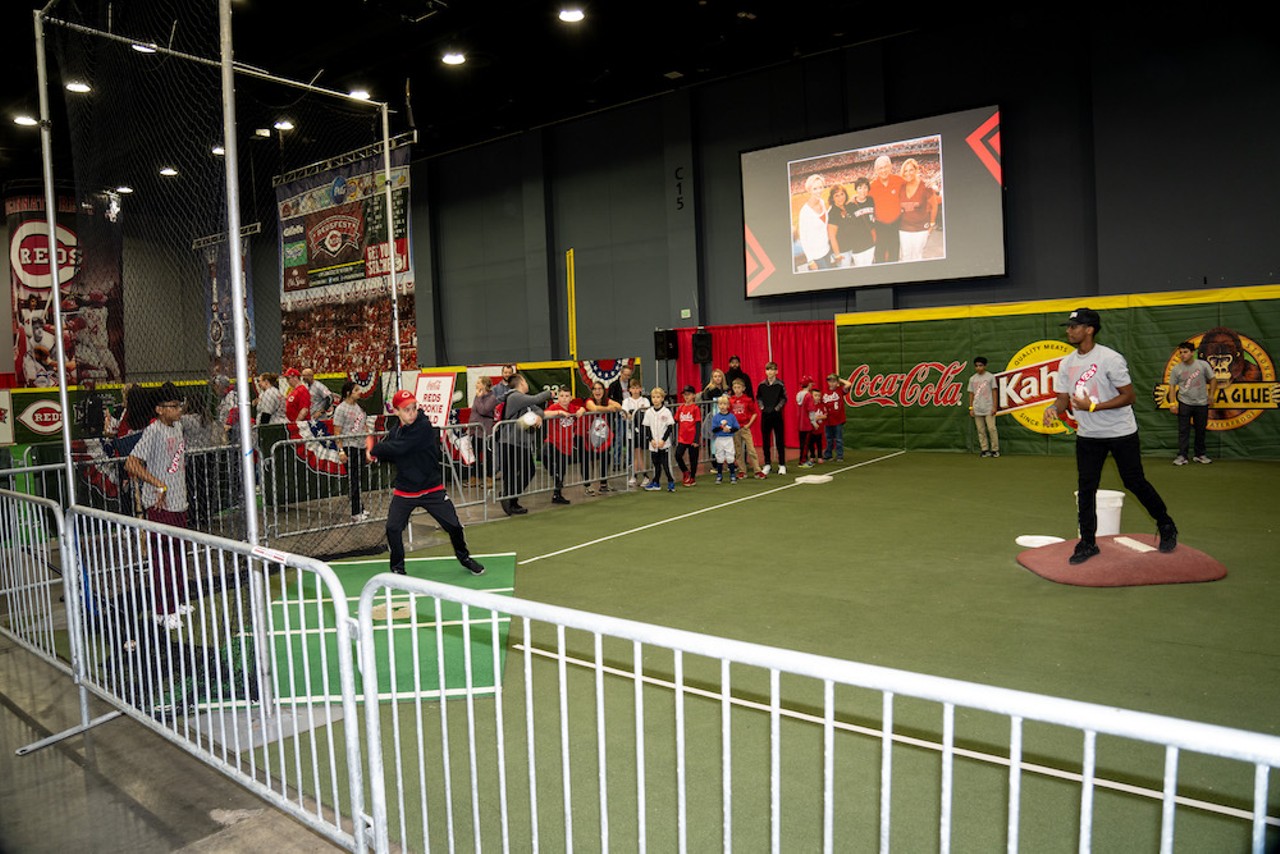 The Cincinnati Reds' Redsfest was held at Duke Energy Center downtown Dec. 2-3, 2022.