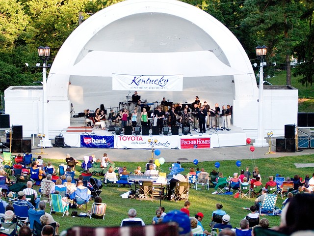 The Kentucky Symphony Orchestra performs at a previous Summer Concert Series event.