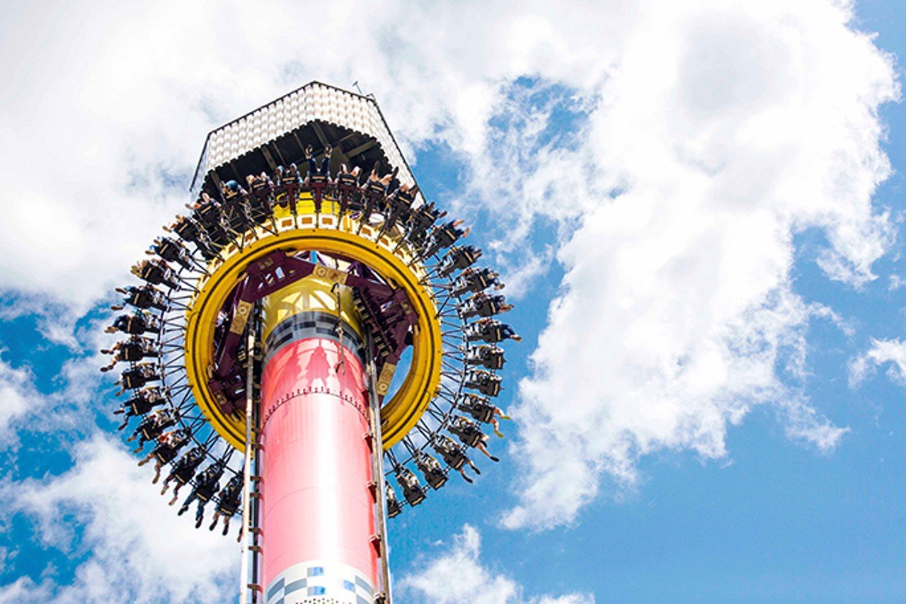 10. Drop Tower
The only ride at Kings Island I’m still legitimately terrified of. It’s scary.
