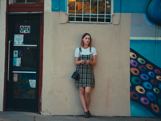 Saoirse Ronan plays the title character in "Lady Bird."