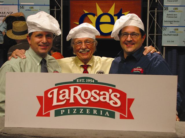 Mike, Buddy and Mark LaRosa of LaRosa's Family Pizzeria