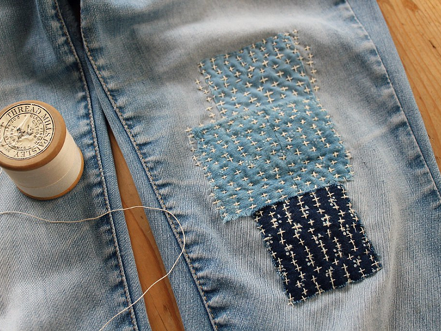 Learn the Art of Japanese Sashiko Clothing Reinforcement Stitching at the CAC's One Night One Craft