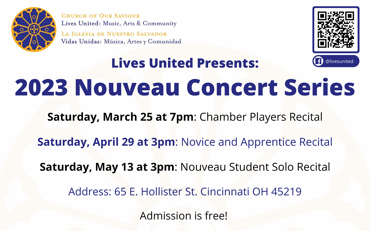 Lives United/Vidas Unidas presents: Nouveau Chamber Players