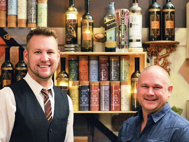 A Squared Decor owners Andy Worley and Andrew Harris