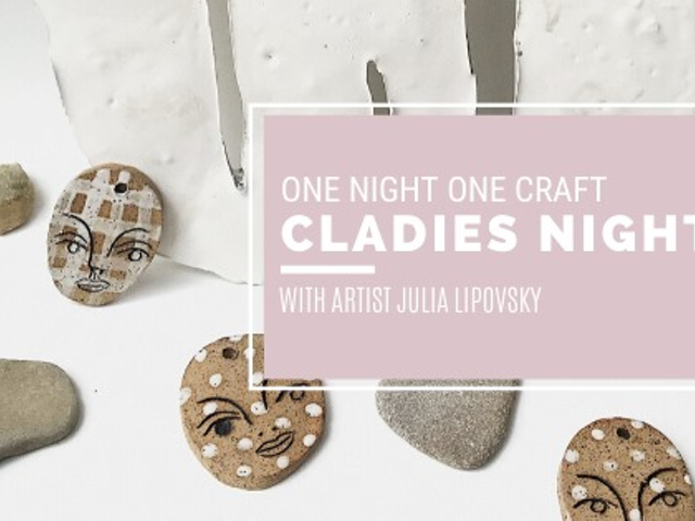 Make a Clay Necklace and Snack on a Cheeseboard at the CAC's One Night One Craft Galentine's Event