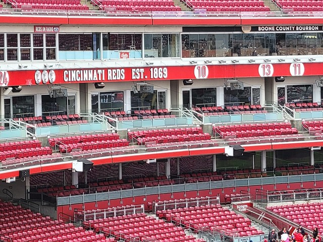 The Cincinnati Reds may want to recruit the fan who made an incredible pop-up foul catch.