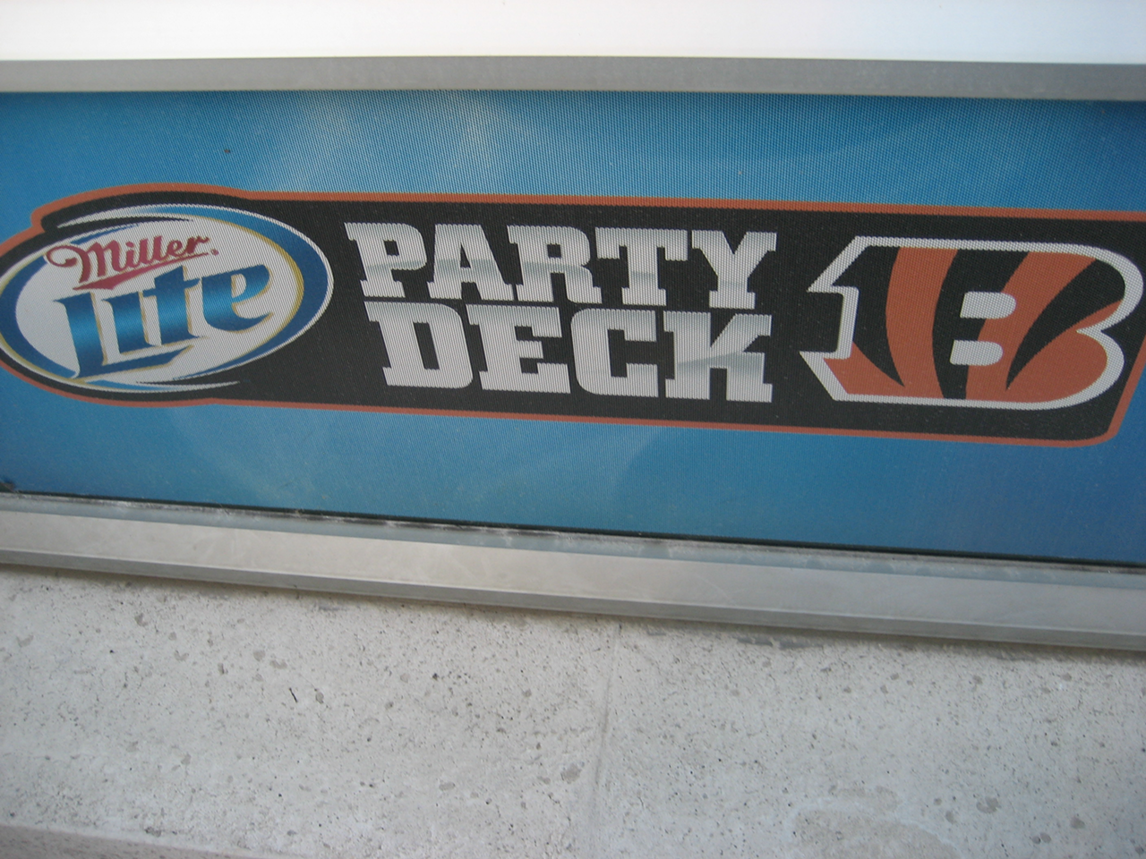 Miller Lite Party Deck 8/24