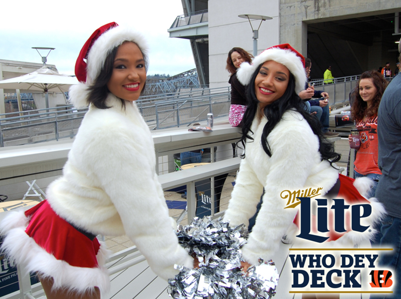 Miller Lite Who Dey Deck - 12/10