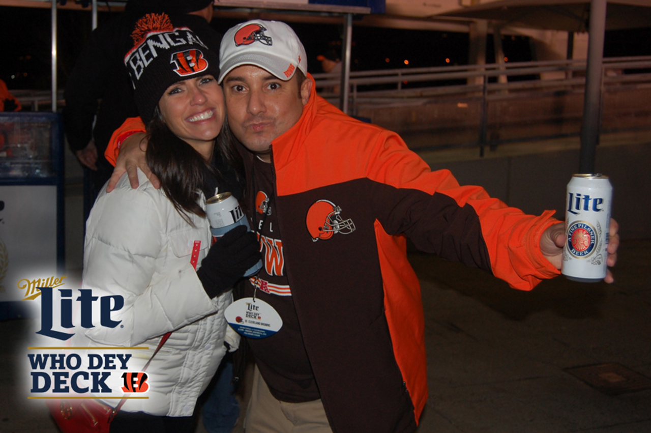 Miller Lite Who Dey Deck Photos: 11/614 Bengals vs Browns, Cincinnati