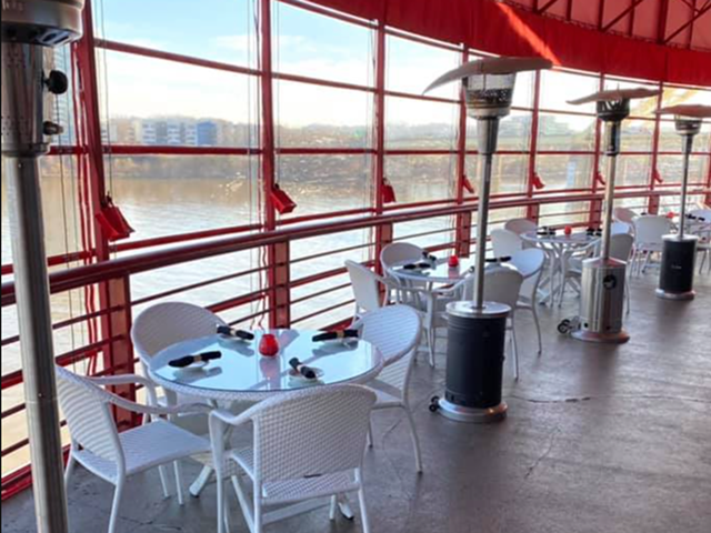 Montgomery Inn Boathouse Opens Year-Round Outdoor Dining