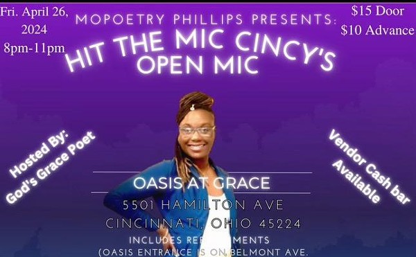 MoPoetry Phillips Presents: Hit the Mic Cincy's Open Mic Spring Forward Edition