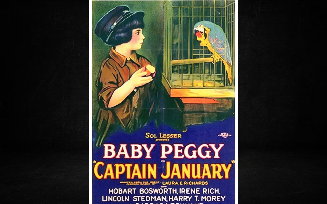 Captain January is a short comedy film about a lighthouse keeper and his adopted daughter.