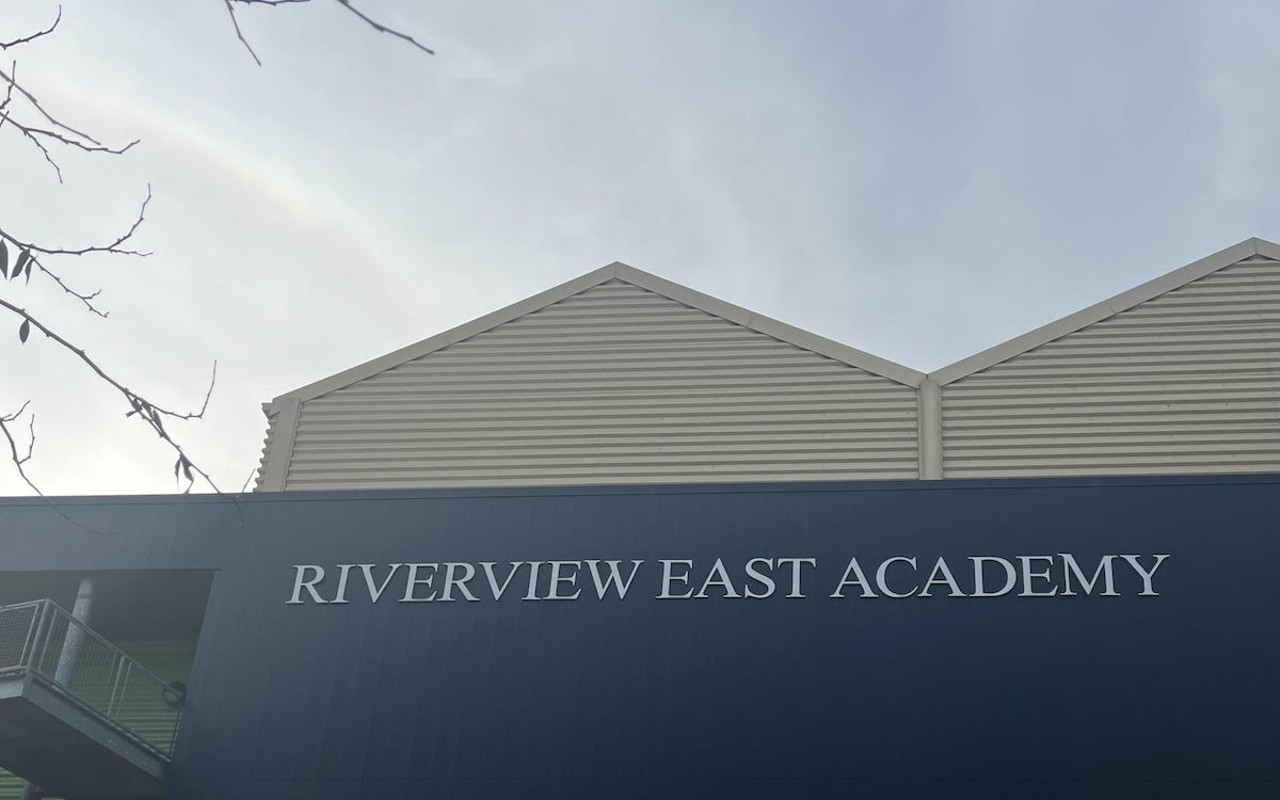 Riverview East Academy is the latest Ohio school to go on lockdown for threats of gun violence. Police found no weapons at the school, but said the students involved have been identified.