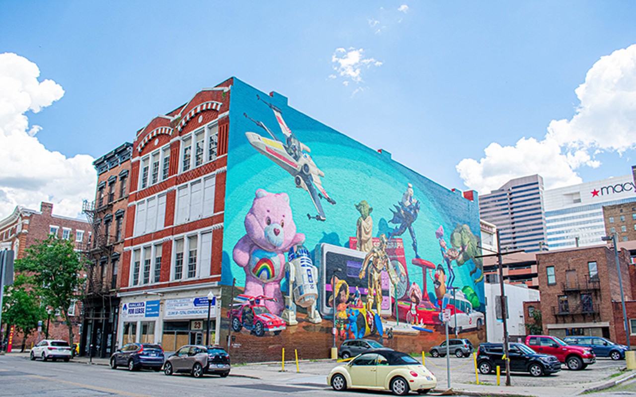 Cincinnati Toy Heritage mural
