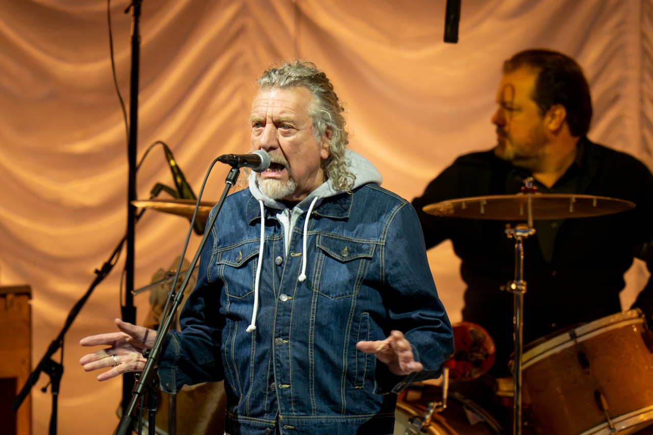 Robert Plant and Alison Krauss at Rose Music Center on May 3, 2023