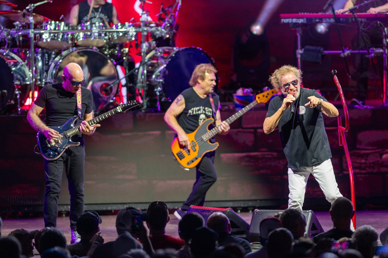 Sammy Hagar performs at Riverbend Music Center on Tuesday, Aug. 27, 2024.