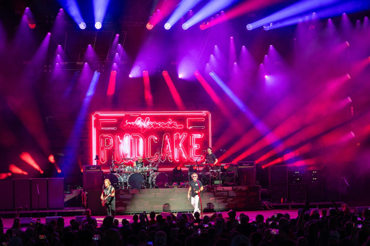 Sammy Hagar performs at Riverbend Music Center on Tuesday, Aug. 27, 2024.