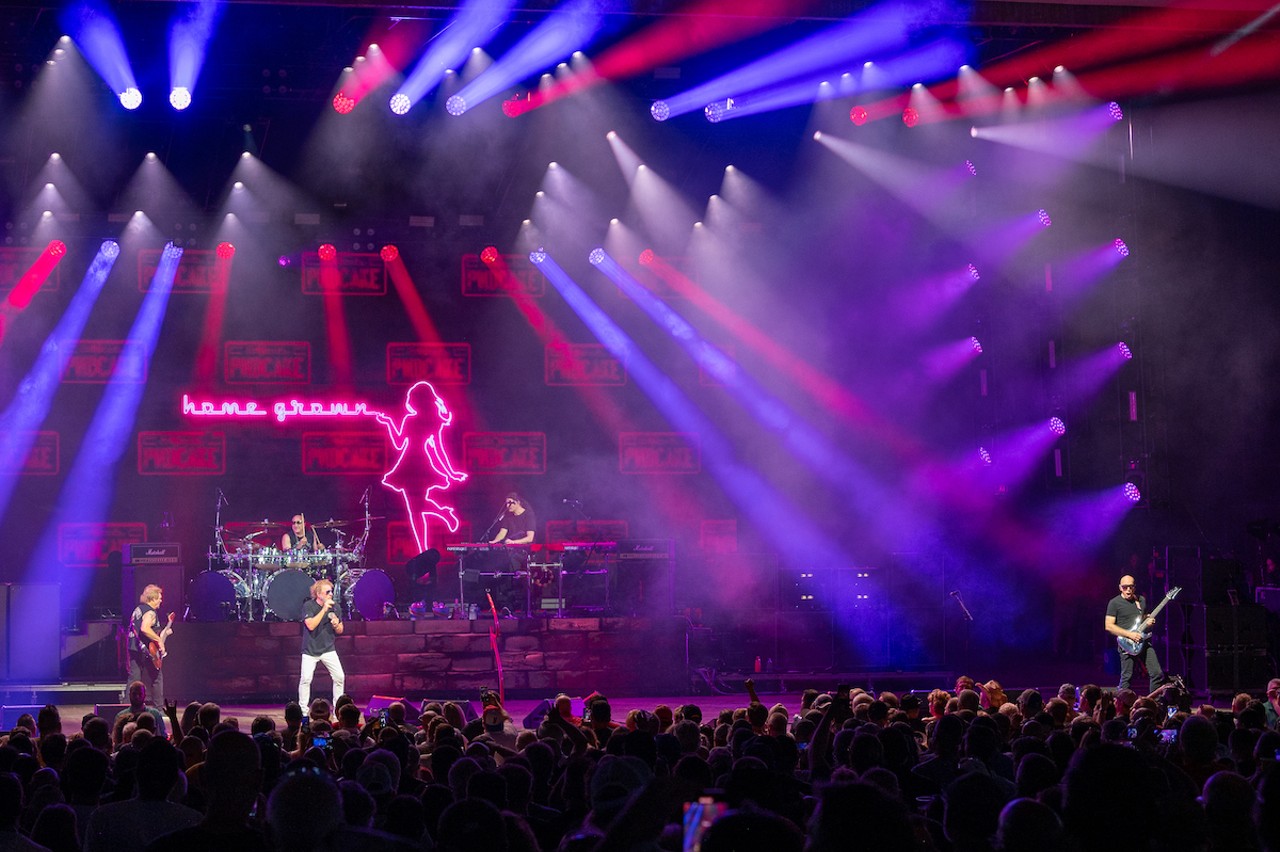 Sammy Hagar performs at Riverbend Music Center on Tuesday, Aug. 27, 2024.