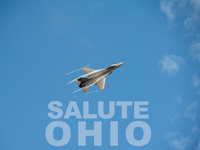 Ohio Air National Guard Flying Over Cincinnati Area Hospitals as Salute to Frontline Workers This Morning