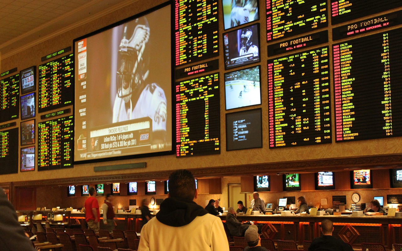 Sports betting in Las Vegas