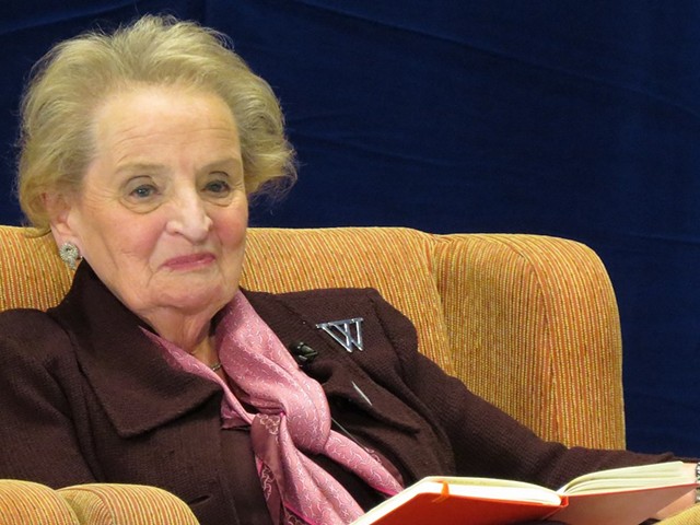 Madeleine Albright in 2016