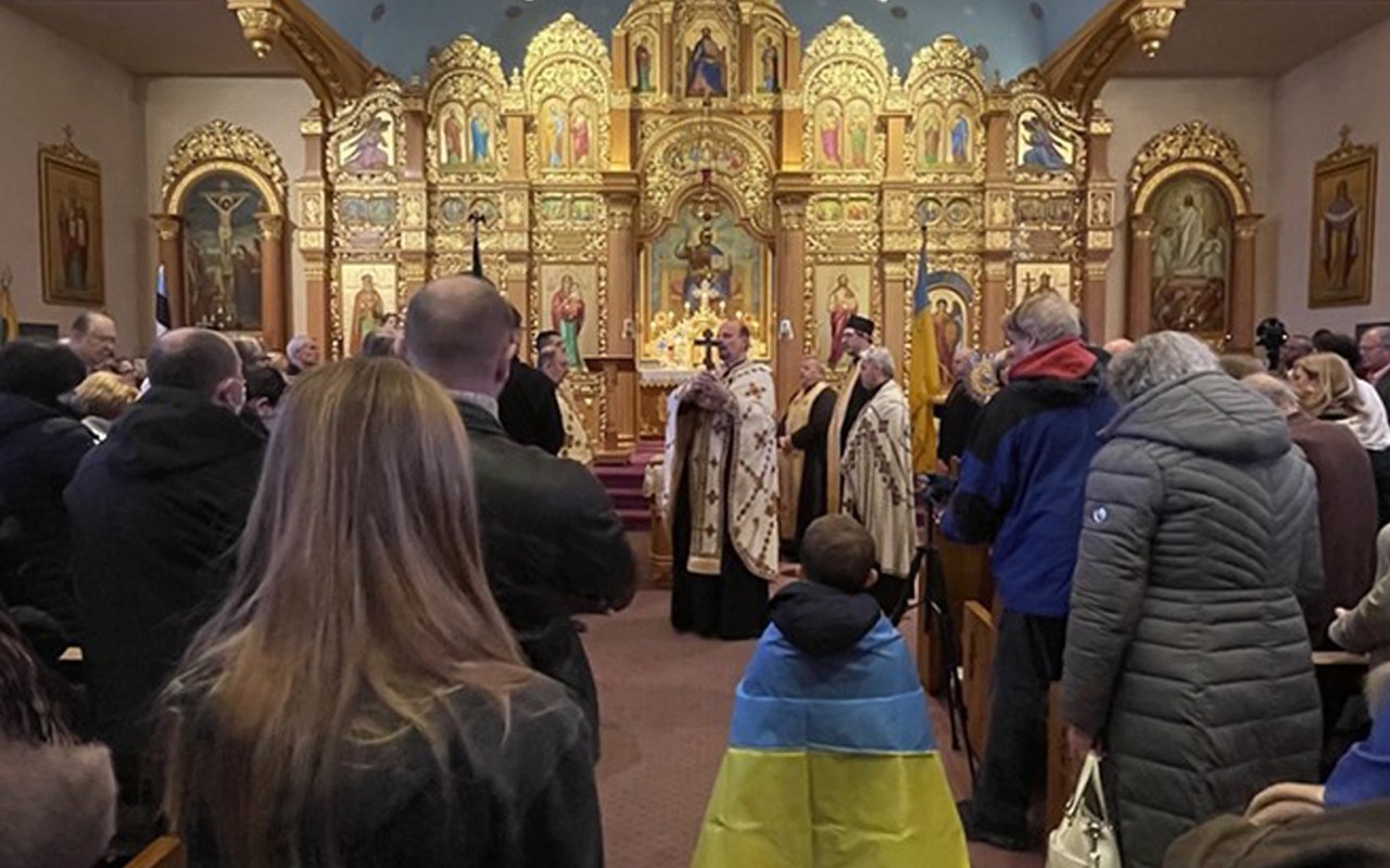 St. Vladimir's Ukrainian Orthodox Cathedral in Parma, Ohio