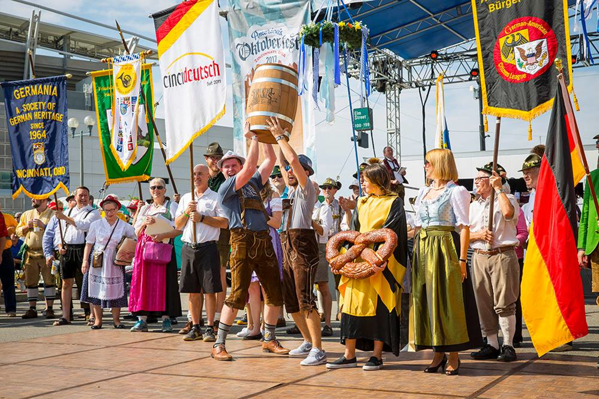 Oktoberfest Zinzinnati will run Thursday-Sunday, Sept. 19-22.