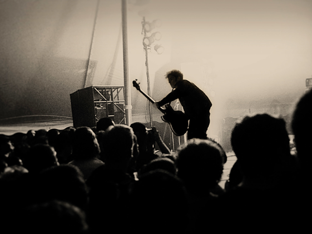 Black Rebel Motorcycle Club at Grammer's was one of several sold-out shows at 2013's MidPoint Music Festival.