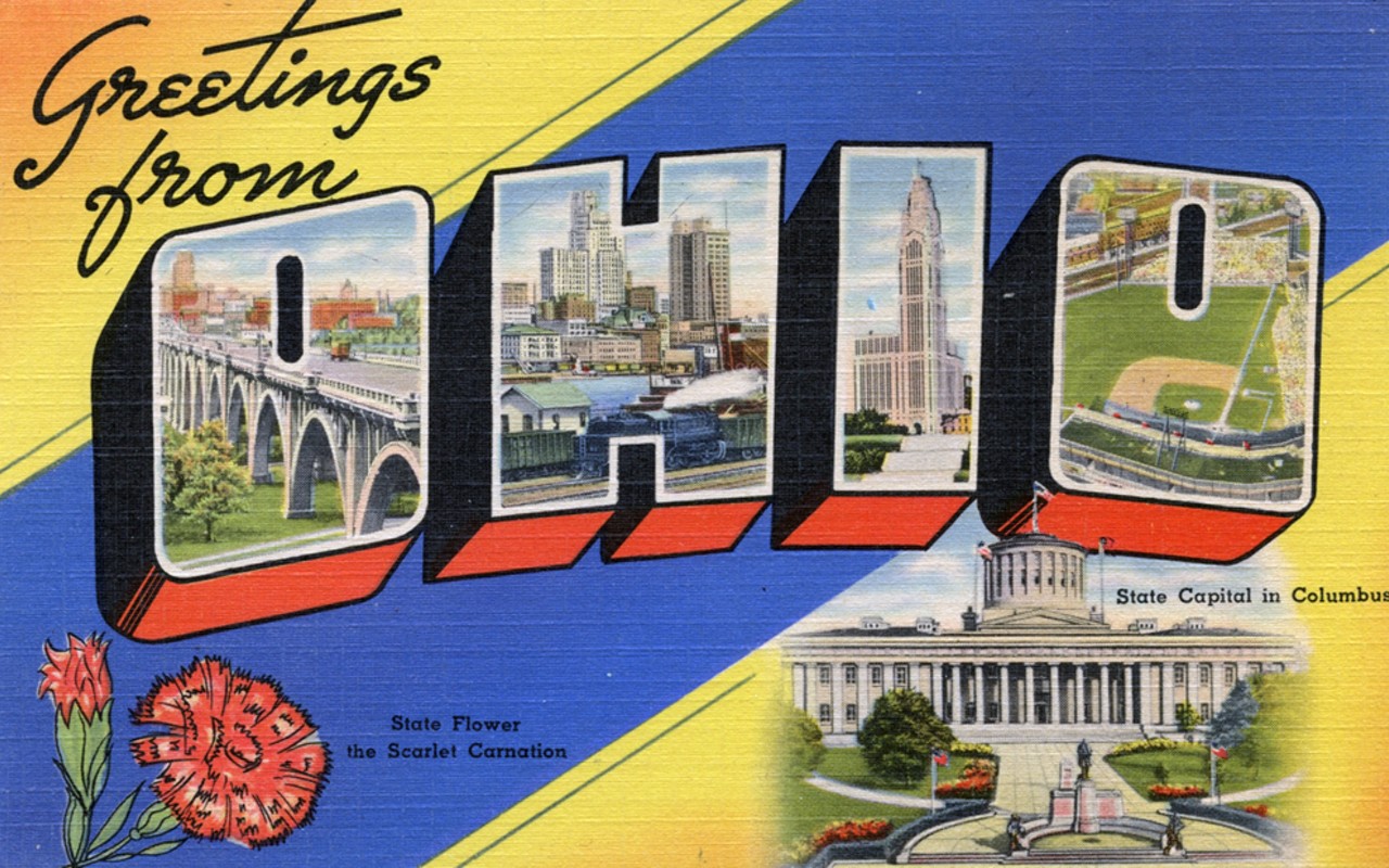 An Ohio postcard from 1940