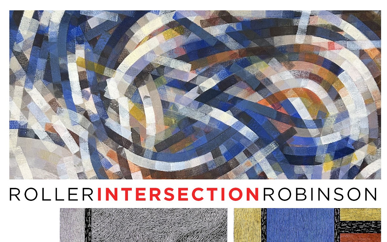Opening Reception for INTERSECTION: Recent Works by Michael Roller & Roy Robinson