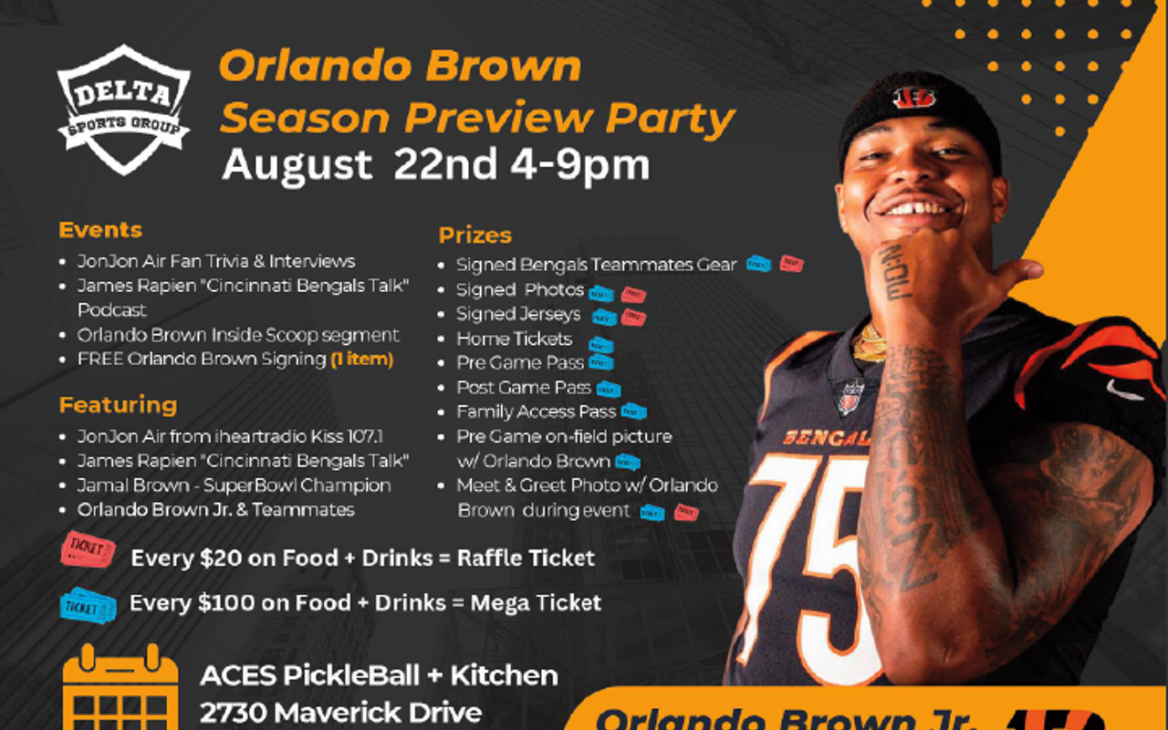 Orlando Brown Season Preview Party
