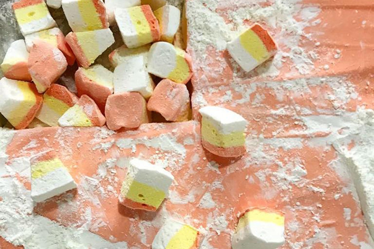 Candy corn vanilla marshmallows
Photo: Facebook.com/QuaintConfections