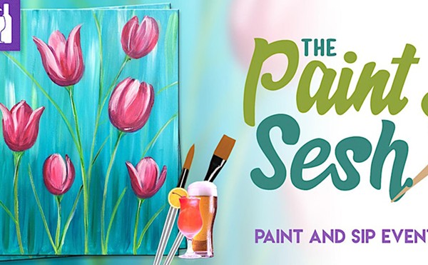 Paint and Sip Event: "Tulips" at Queen City Radio