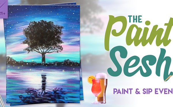Paint and Sip "Reflections" Painting Event in Cincy