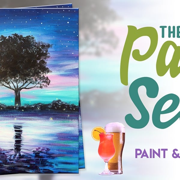 Paint and Sip "Reflections" Painting Event in Cincy