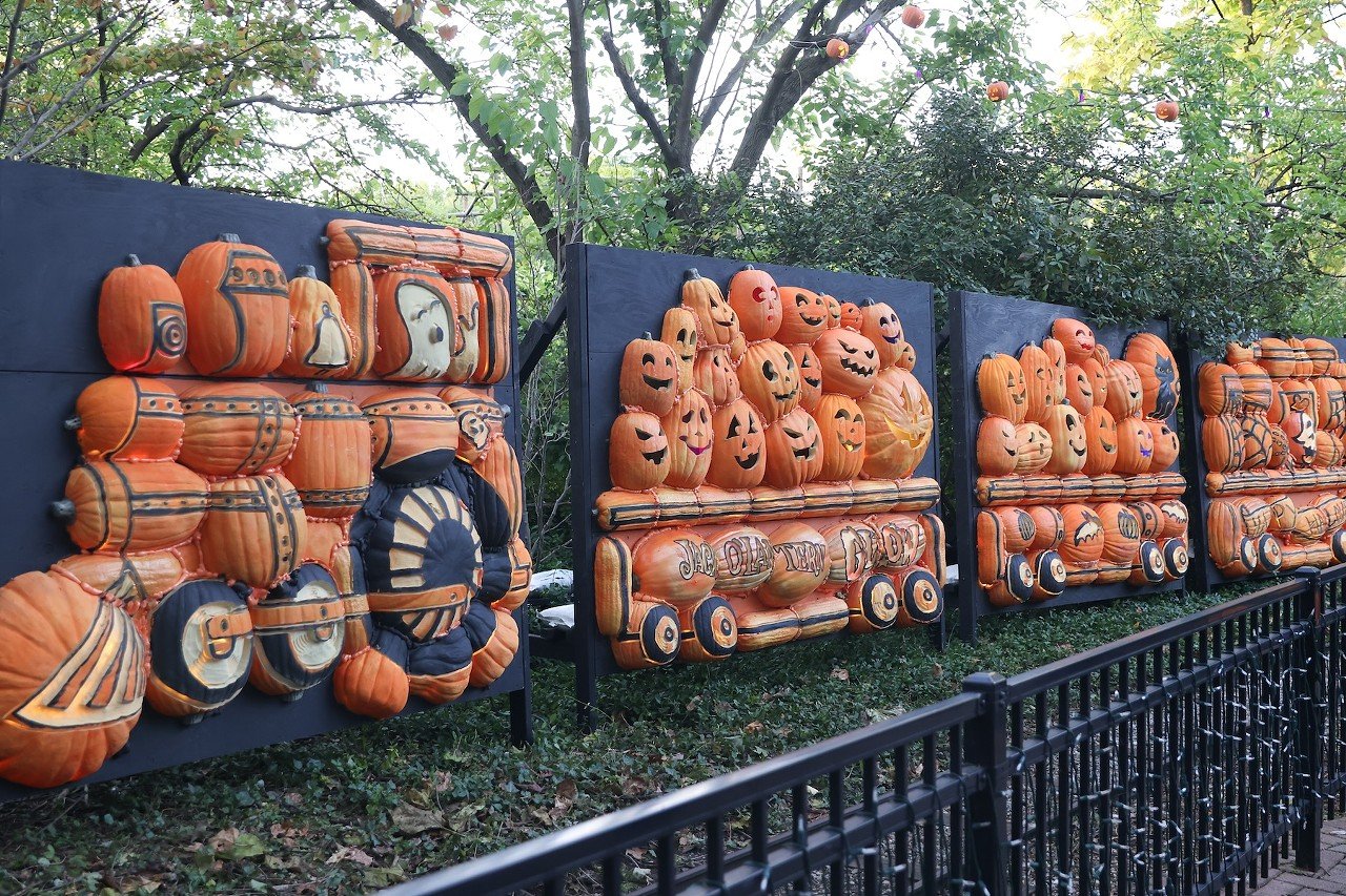 The opening night of the Jack O'Lantern Glow at the Cincinnati Zoo